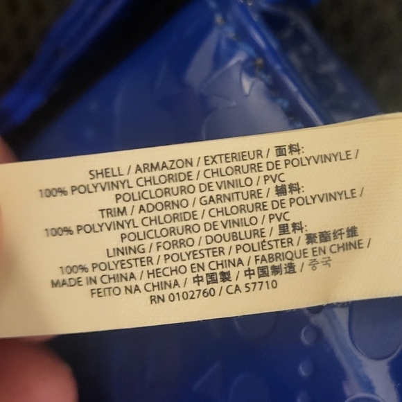 KATE SPADE Emerald Ave Amy Royal Blue Crossbody Patent Leather Bag - Picture 9 of 13